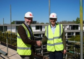 Wolfson Garden Building Topping Out Ceremony