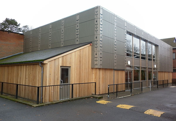 Benfield and Loxley: Rye St Antony School Cladding